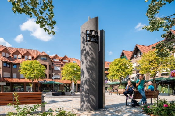 Marktplatz in Hövelhof © Teutoburger Wald Tourismus / Patrick Gawandtka